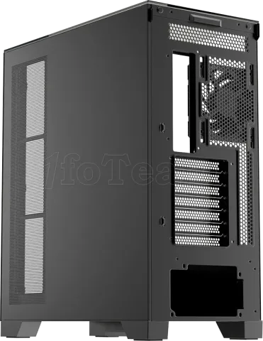 Photo de Boitier Moyen Tour ATX XYZ Trifecta RGB avec panneaux vitrés (Noir)