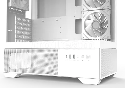 Photo de Boitier Moyen Tour ATX Zalman Chronix v2 avec panneaux vitrés (Blanc)