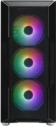Photo de Boitier Moyen Tour ATX Zalman I3 Neo RGB avec panneau vitré (Noir)
