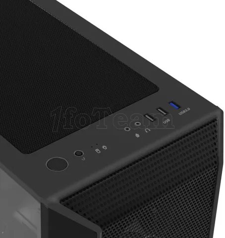 Photo de Boitier Moyen Tour ATX Zalman I3 Neo V2 ARGB avec panneau vitré (Noir)