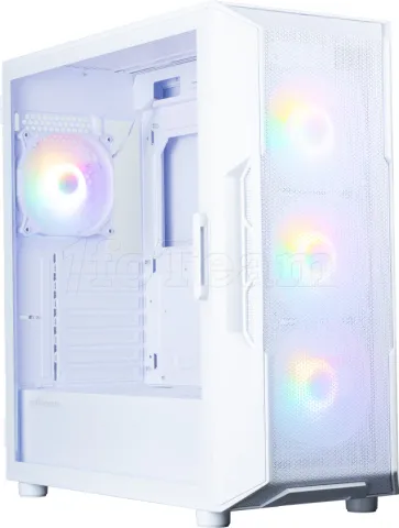 Photo de Boitier Moyen Tour ATX Zalman I3 Neo V2 RGB avec panneau vitré (Blanc)