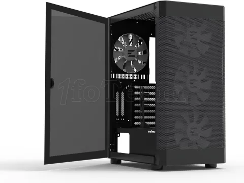 Photo de Boitier Moyen Tour ATX Zalman I4 RGB avec panneau vitré (Noir)