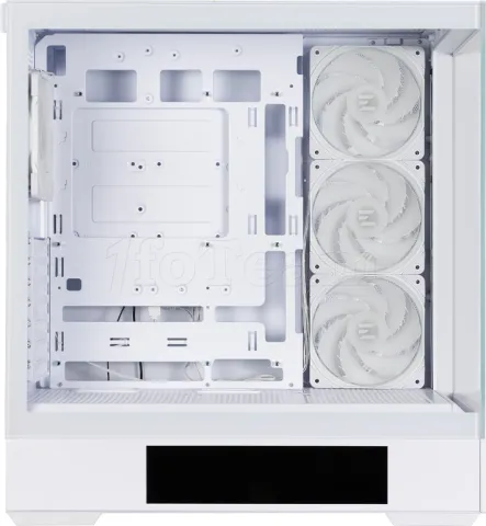 Photo de Boitier Moyen Tour ATX Zalman P40 DS RGB avec panneaux vitrés (Blanc)