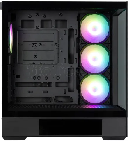 Photo de Boitier Moyen Tour ATX Zalman P40 DS RGB avec panneaux vitrés (Noir)