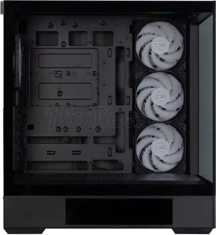 Photo de Boitier Moyen Tour ATX Zalman P40 DS RGB avec panneaux vitrés (Noir)