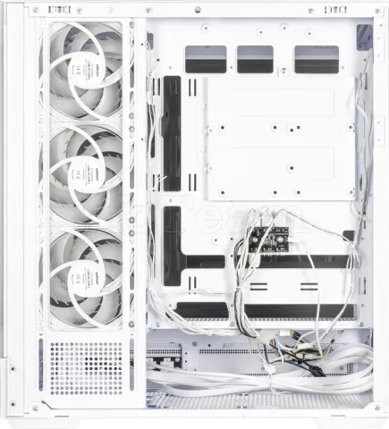 Photo de Boitier Moyen Tour ATX Zalman P40 Namu RGB avec panneaux vitrés (Blanc)