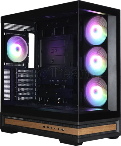 Photo de Boitier Moyen Tour ATX Zalman P40 Namu RGB avec panneaux vitrés (Noir)