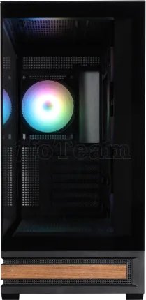 Photo de Boitier Moyen Tour ATX Zalman P40 Namu RGB avec panneaux vitrés (Noir)