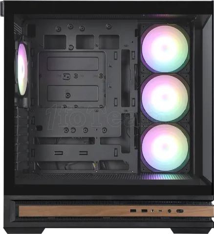 Photo de Boitier Moyen Tour ATX Zalman P40 Namu RGB avec panneaux vitrés (Noir)