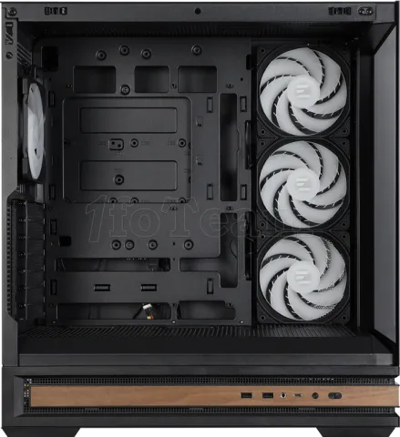 Photo de Boitier Moyen Tour ATX Zalman P40 Namu RGB avec panneaux vitrés (Noir)