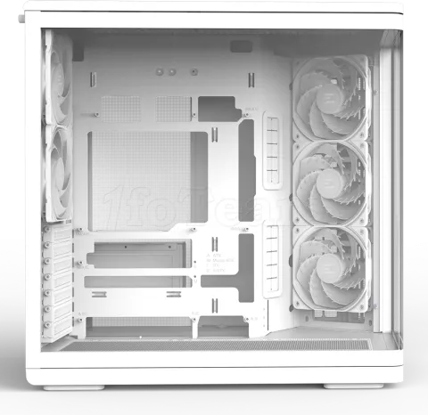 Photo de Boitier Moyen Tour ATX Zalman P60 ARGB avec panneaux vitrés (Blanc)