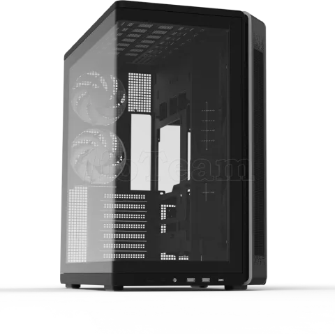 Photo de Boitier Moyen Tour ATX Zalman P60 ARGB avec panneaux vitrés (Noir)