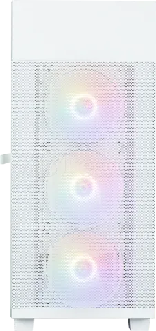 Photo de Boitier Moyen Tour ATX Zalman S5 Neo RGB avec panneaux vitrés (Blanc)