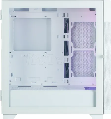 Photo de Boitier Moyen Tour ATX Zalman S5 Neo RGB avec panneaux vitrés (Blanc)