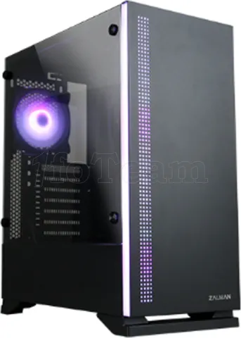 Photo de Boitier Moyen Tour ATX Zalman S5 RGB avec panneaux vitrés (Noir)