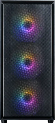 Photo de Boitier Moyen Tour ATX Zalman S6 RGB avec panneau vitré (Noir)