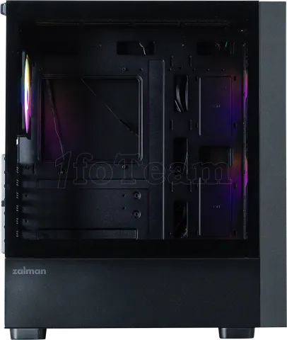 Photo de Boitier Moyen Tour ATX Zalman S6 RGB avec panneau vitré (Noir)