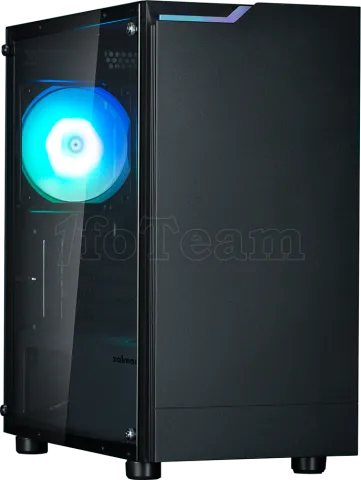 Photo de Boitier Moyen Tour ATX Zalman T4 Plus avec panneau vitré (Noir)