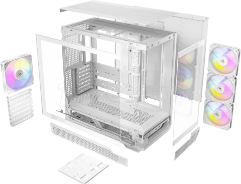 Photo de Boitier Moyen Tour E-ATX Antec Constellation C7 RGB avec panneaux vitrés (Blanc)