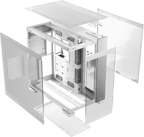 Photo de Boitier Moyen Tour E-ATX Antec Constellation C8 Aluminium avec panneaux vitrés (Blanc)