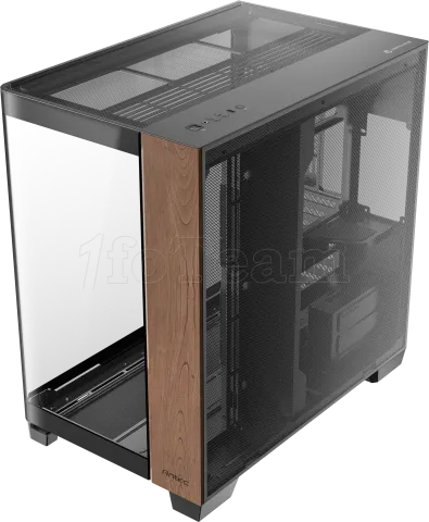 Photo de Boitier Moyen Tour E-ATX Antec Constellation C8 Curve Wood avec panneaux vitrés (Noir)