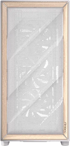 Photo de Boitier Moyen Tour E-ATX Antec Flux avec panneau vitré (Blanc/Marron)