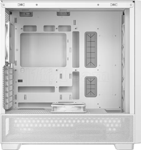 Photo de Boitier Moyen Tour E-ATX Antec Flux avec panneau vitré (Blanc/Marron)