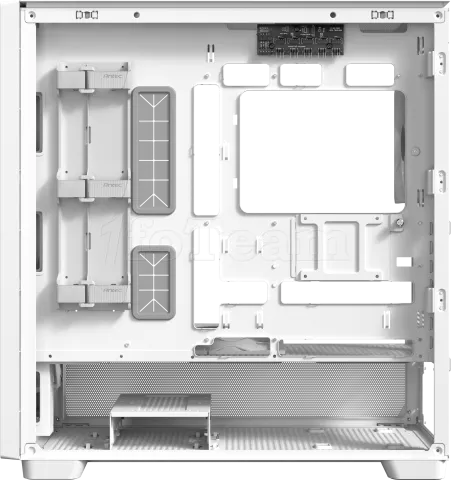Photo de Boitier Moyen Tour E-ATX Antec Flux avec panneau vitré (Blanc/Marron)