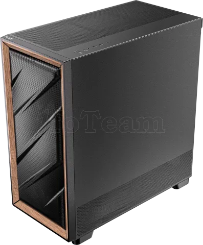 Photo de Boitier Moyen Tour E-ATX Antec Flux avec panneau vitré (Noir/Marron)