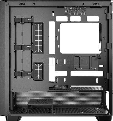 Photo de Boitier Moyen Tour E-ATX Antec Flux avec panneau vitré (Noir/Marron)
