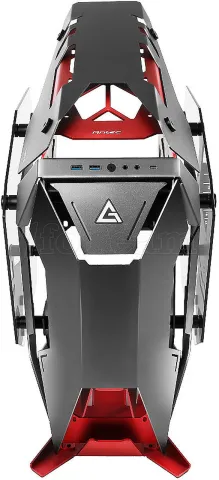 Photo de Boitier Moyen Tour E-ATX Antec Torque avec panneau vitré (Noir/Rouge)