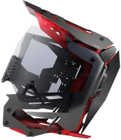 Photo de Boitier Moyen Tour E-ATX Antec Torque avec panneau vitré (Noir/Rouge)