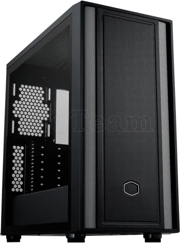 Photo de Boitier Moyen Tour E-ATX Cooler Master MasterBox 600 Lite avec panneau vitré (Noir)