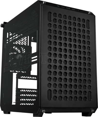 Photo de Boitier Moyen Tour E-ATX Cooler Master Qube 500 Flatpack avec panneau vitré (Noir)