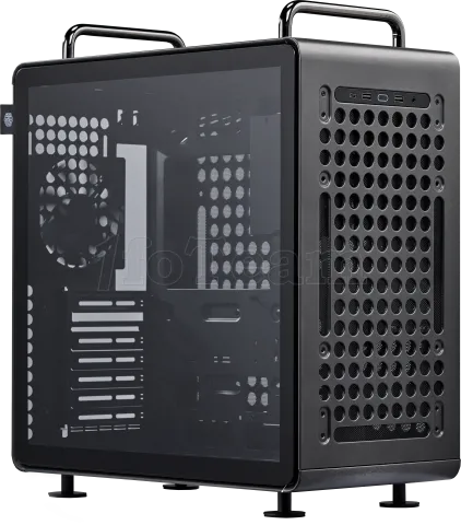 Photo de Boitier Moyen Tour E-ATX Cooler Master Qube 540 avec panneau vitré (Gris)