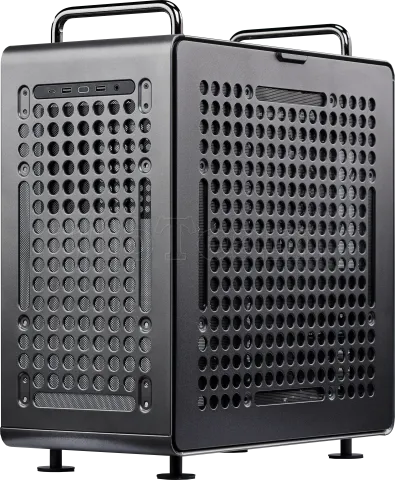 Photo de Boitier Moyen Tour E-ATX Cooler Master Qube 540 avec panneau vitré (Gris)