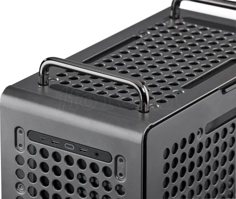 Photo de Boitier Moyen Tour E-ATX Cooler Master Qube 540 avec panneau vitré (Gris)