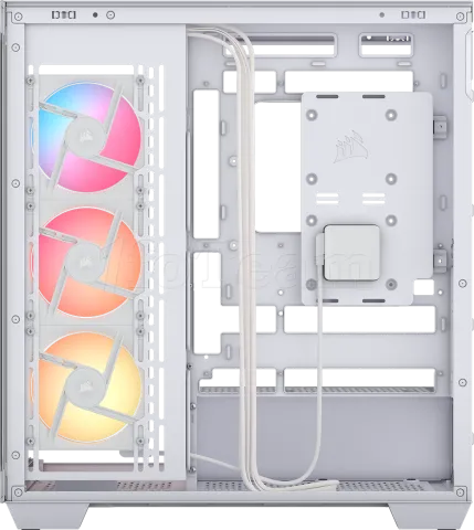 Photo de Boitier Moyen Tour E-ATX Corsair 3500X LX-R iCue Link RGB avec panneaux vitrés (Blanc)