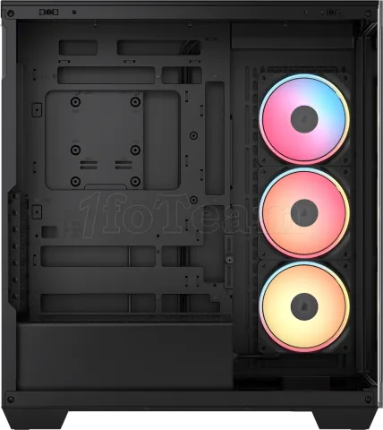 Photo de Boitier Moyen Tour E-ATX Corsair 3500X LX-R iCue Link RGB avec panneaux vitrés (Noir)