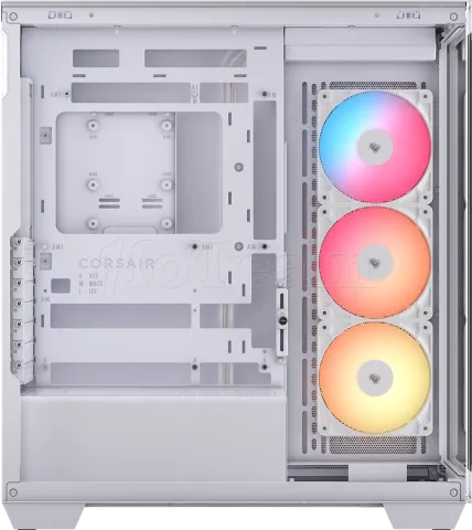 Photo de Boitier Moyen Tour E-ATX Corsair 3500X RS-R RGB avec panneaux vitrés (Blanc)