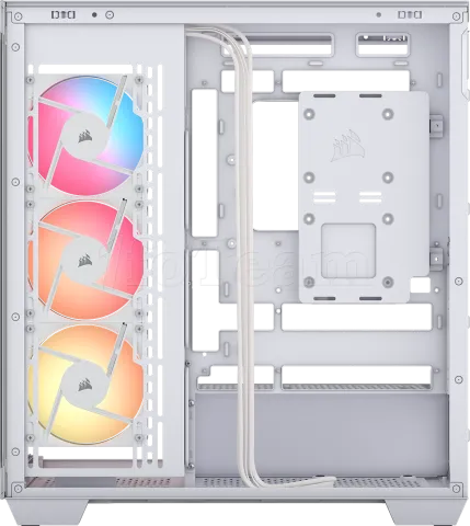 Photo de Boitier Moyen Tour E-ATX Corsair 3500X RS-R RGB avec panneaux vitrés (Blanc)