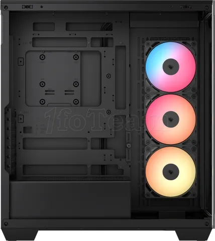 Photo de Boitier Moyen Tour E-ATX Corsair 3500X RS-R RGB avec panneaux vitrés (Noir)