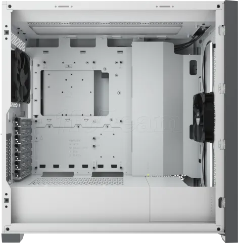 Photo de Boitier Moyen Tour E-ATX Corsair 5000D Airflow avec panneau vitré  (Blanc)