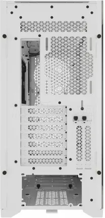 Photo de Boitier Moyen Tour E-ATX Corsair 5000D Core Airflow avec panneau vitré  (Blanc)