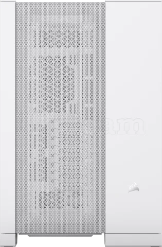 Photo de Boitier Moyen Tour E-ATX Corsair 6500D Airflow RGB avec panneau vitré (Blanc)