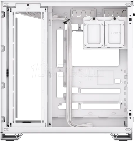 Photo de Boitier Moyen Tour E-ATX Corsair 6500D Airflow RGB avec panneau vitré (Blanc)