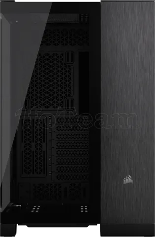Photo de Boitier Moyen Tour E-ATX Corsair 6500X avec panneaux vitrés (Noir/Gris)