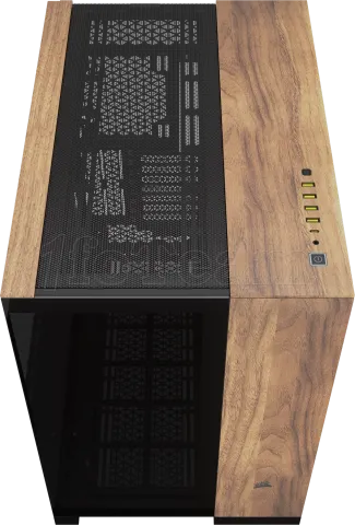 Photo de Boitier Moyen Tour E-ATX Corsair 6500X avec panneaux vitrés (Noir/Marron)