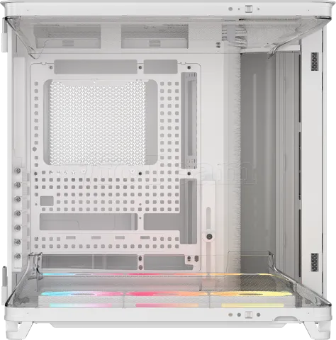 Photo de Boitier Moyen Tour E-ATX Corsair Air 5400 LX-R iCue Link RGB avec panneaux vitrés (Blanc)