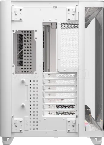 Photo de Boitier Moyen Tour E-ATX Corsair Air 5400 LX-R iCue Link RGB avec panneaux vitrés (Blanc)